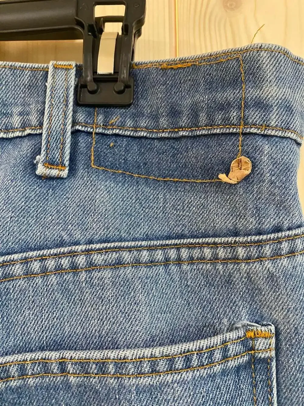 Vintage Levi's Orange Tab 517 Bootcut Denim Jeans 38 x 30